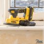 Шлифмашина вибрационная аккумуляторная Stanley Fatmax FMCW210D2
