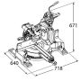 Ferestrau de masa pentru taieri inclinate MAKITA LS1016L
